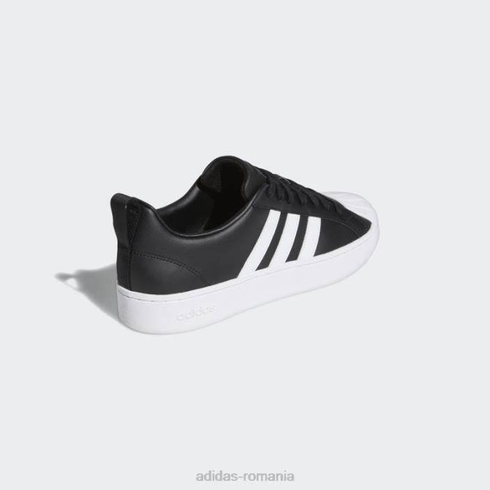 Adidas pantofi streetcheck cloudfoam court negri adidas bărbați alb negru 2JBN4242
