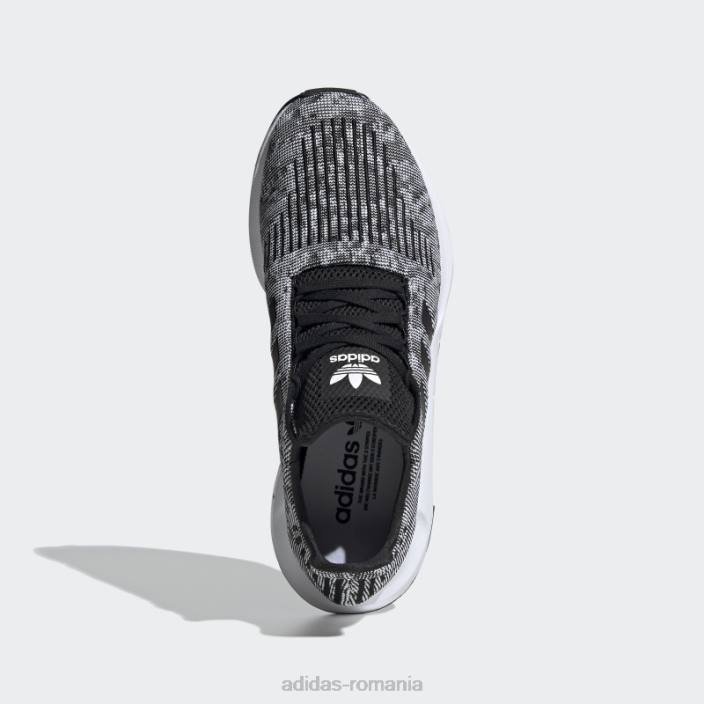Adidas pantofi swift run negri bărbați alb negru 2JBN191