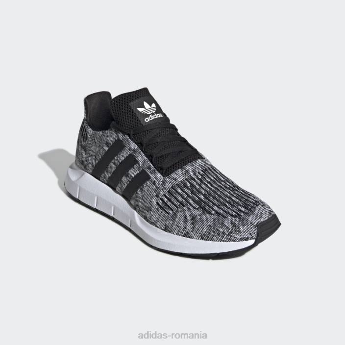 Adidas pantofi swift run negri bărbați alb negru 2JBN191