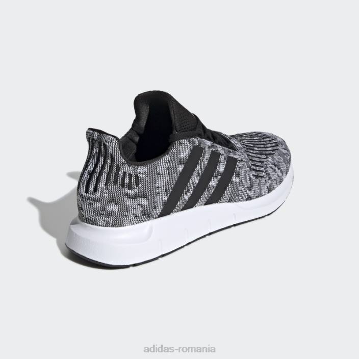 Adidas pantofi swift run negri bărbați alb negru 2JBN191