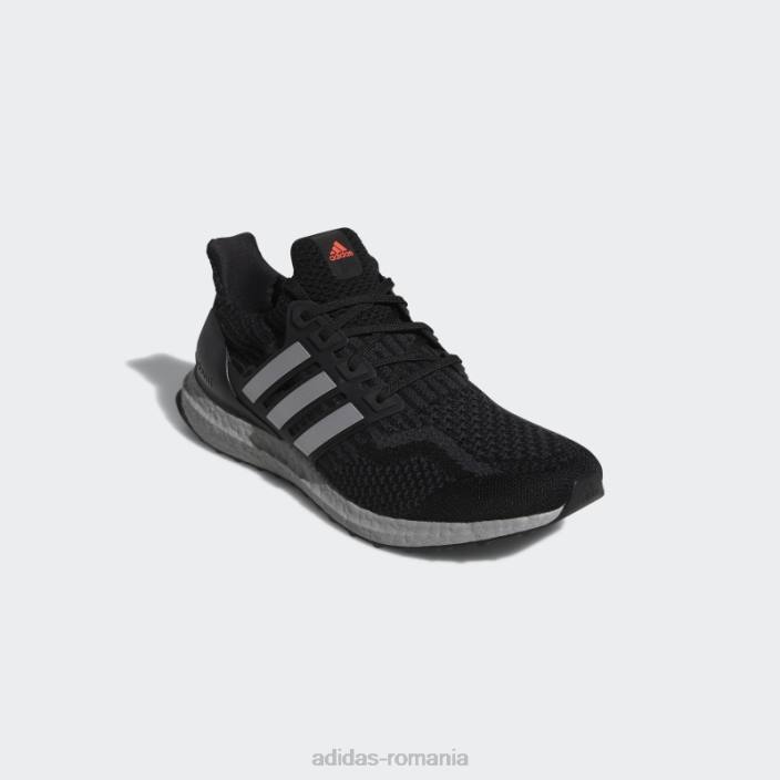 Adidas pantofi turbo ultraboost 5.0 dna bărbați negru/argintiu/turbo 2JBN399