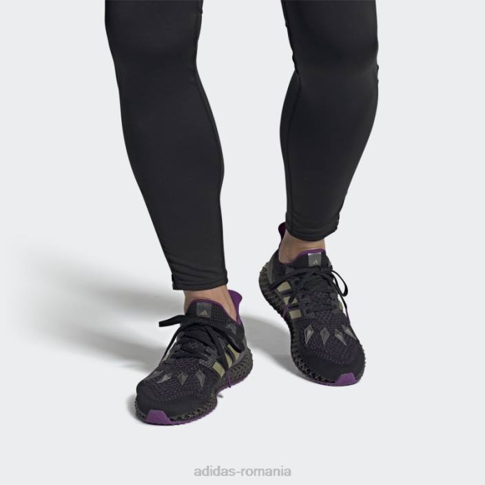 Adidas pantofi ultra 4d negri adidas bărbați negru/auriu metalic/violet 2JBN4692
