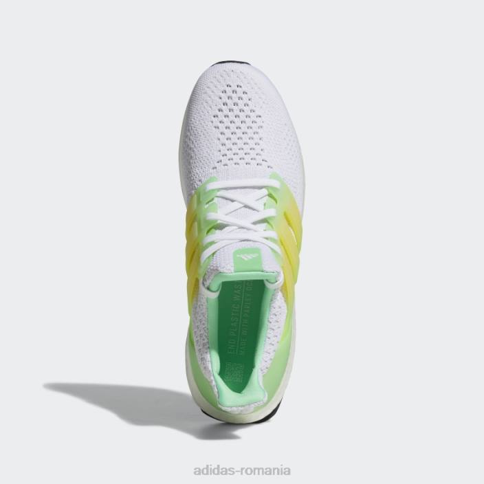 Adidas pantofi ultraboost 5.0 dna beam green bărbați alb/grinda verde 2JBN4044