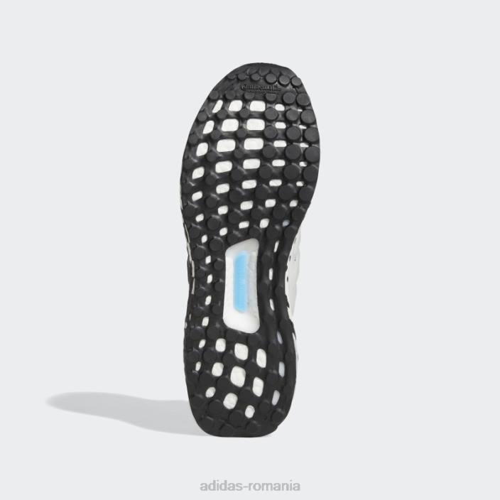 Adidas pantofi ultraboost 5 DNA alb bărbați alb/negru/turbo 2JBN4478