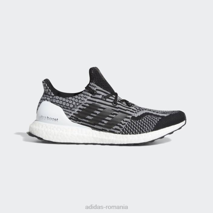 Adidas pantofi ultraboost 5 uncaged DNA negri bărbați negru/gri/alb 2JBN1399