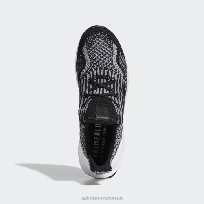Adidas pantofi ultraboost 5 uncaged DNA negri bărbați negru/gri/alb 2JBN1399