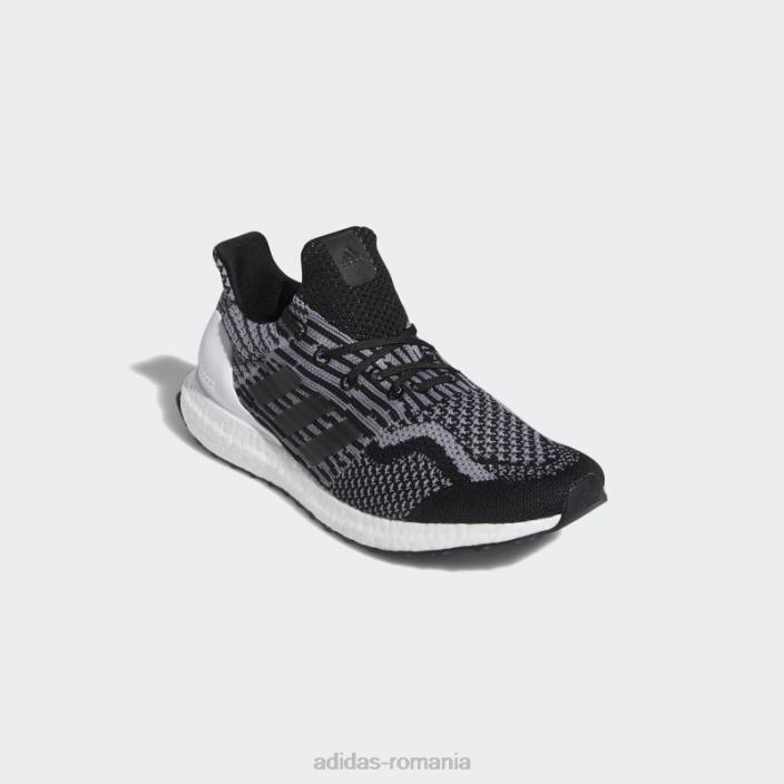 Adidas pantofi ultraboost 5 uncaged DNA negri bărbați negru/gri/alb 2JBN1399
