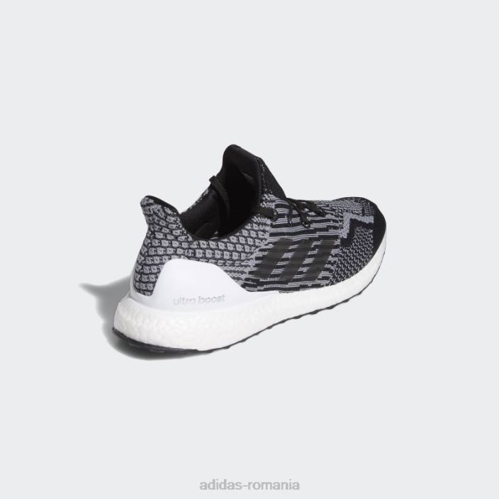 Adidas pantofi ultraboost 5 uncaged DNA negri bărbați negru/gri/alb 2JBN1399