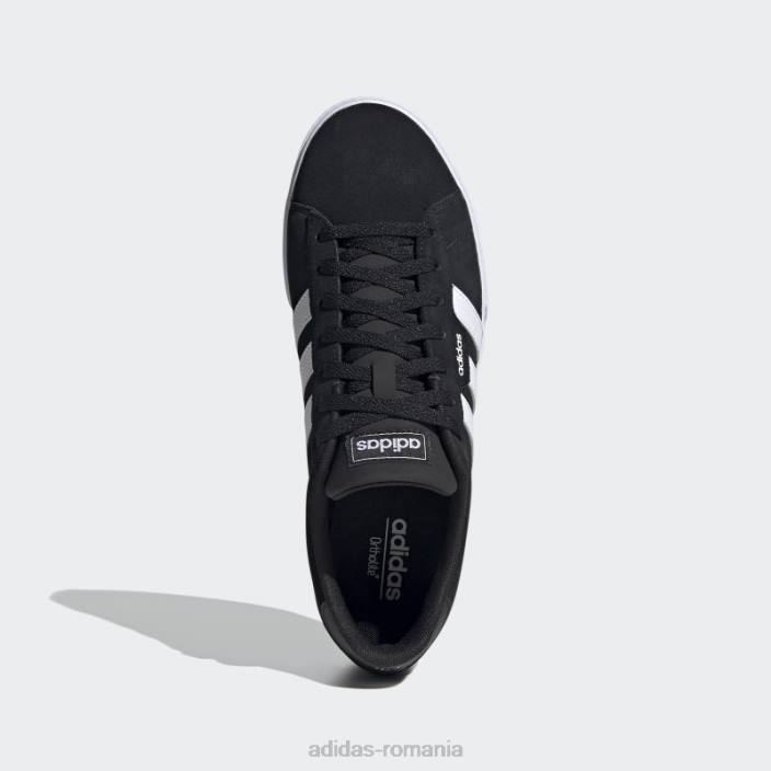 Adidas pantofi zilnic 3.0 negri bărbați alb negru 2JBN12398