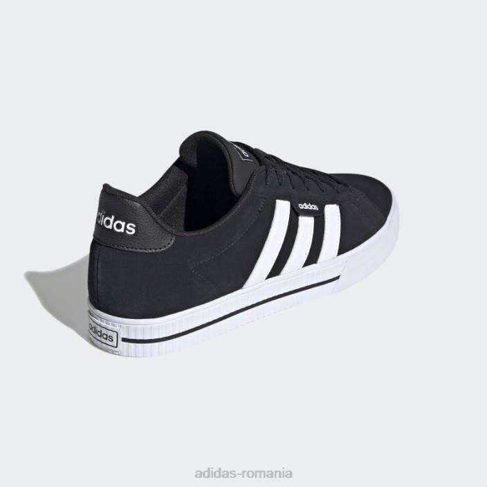 Adidas pantofi zilnic 3.0 negri bărbați alb negru 2JBN12398