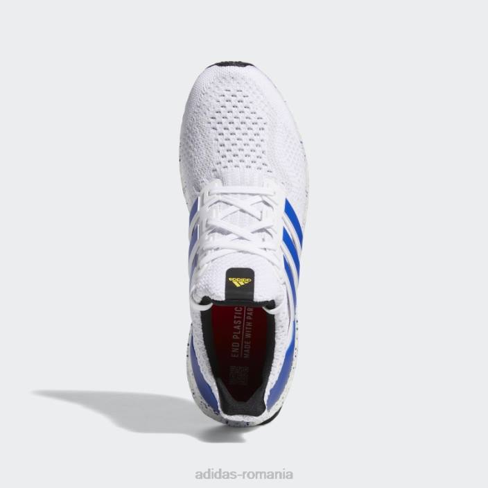 Adidas ultraboost 5.0 dna running sportswear pantofi lifestyle albastru regal bărbați alb/albastru regal/galben 2JBN5954