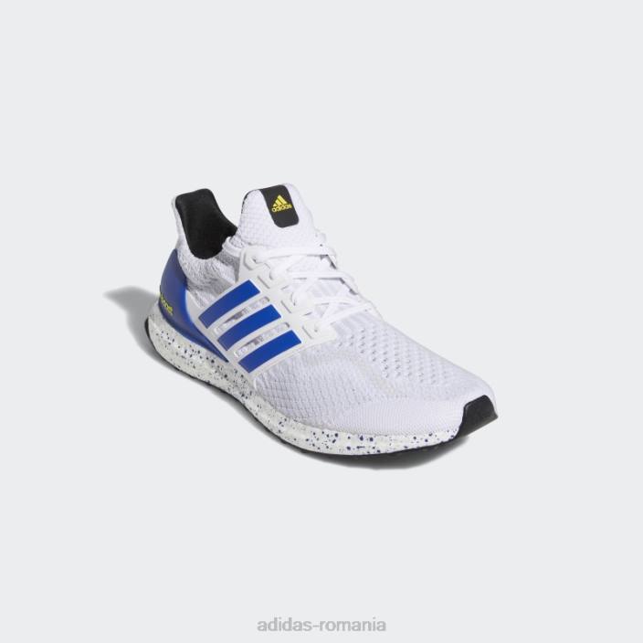 Adidas ultraboost 5.0 dna running sportswear pantofi lifestyle albastru regal bărbați alb/albastru regal/galben 2JBN5954