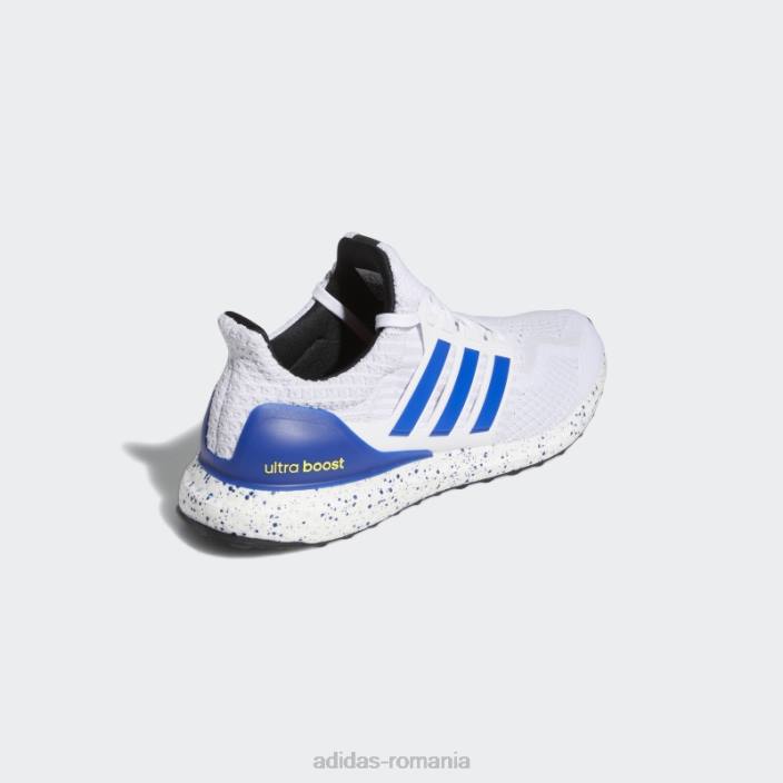 Adidas ultraboost 5.0 dna running sportswear pantofi lifestyle albastru regal bărbați alb/albastru regal/galben 2JBN5954