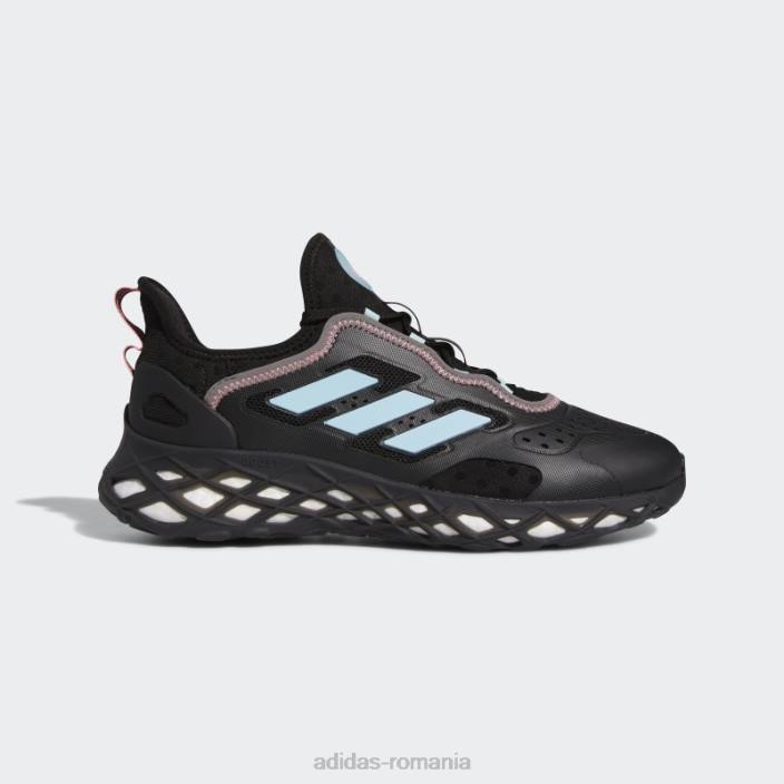 Adidas web boost alergare îmbrăcăminte sport lifestyle pantofi carbon bărbați carbon/albastru/negru 2JBN4586