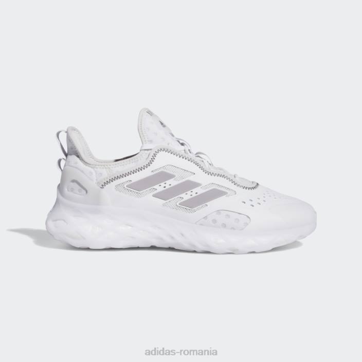 Adidas web boost alergare îmbrăcăminte sport lifestyle pantofi gri bărbați alb/gri 2JBN4793
