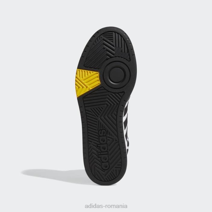 Adidas x disney mickey mouse hoops 3.0 pantofi mijlocii alb fierbinte bărbați alb/negru/roșu rază 2JBN5968