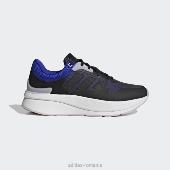Adidas znchill lightmotion+ pantofi negri bărbați negru/alb/albastru 2JBN4574