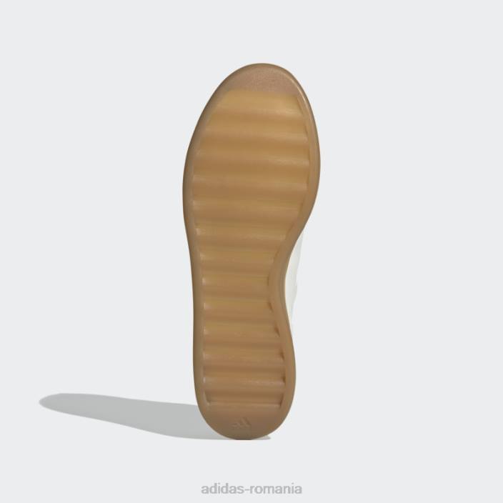 Adidas zntasy lightmotion+ lifestyle gumă de pantofi pentru adulți bărbați alb/gumă 2JBN4514