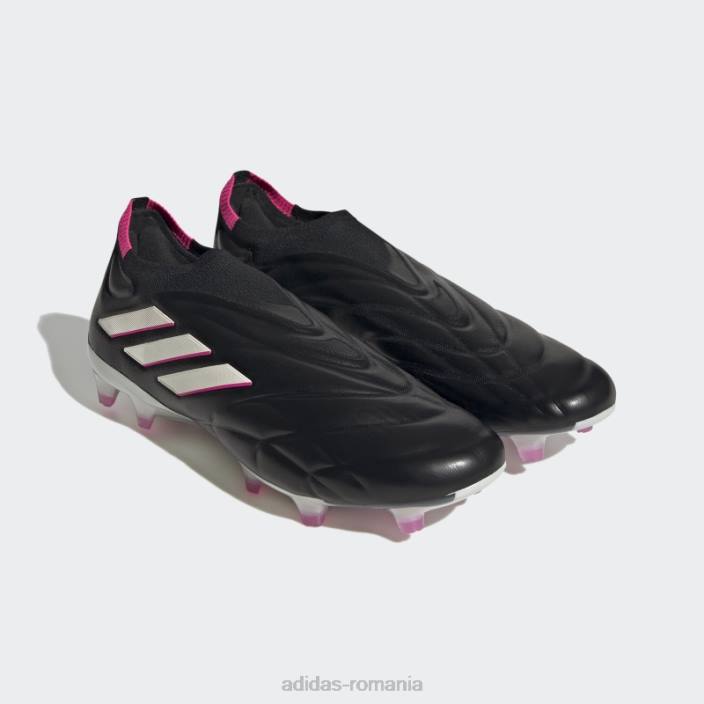 Adidas adidasi negru copa pure+ pentru teren ferm bărbați negru/zero metalic/roz 2JBN19989
