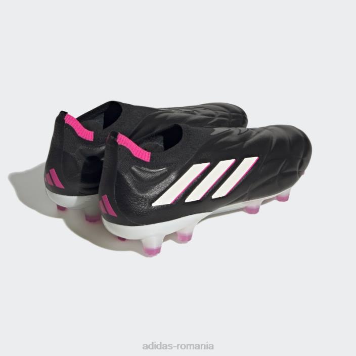 Adidas adidasi negru copa pure+ pentru teren ferm bărbați negru/zero metalic/roz 2JBN19989