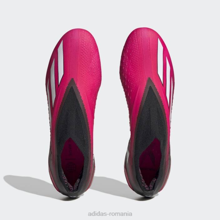 Adidas adidasi roz x speedportal+ pentru teren ferm bărbați roz/alb/negru 2JBN19965