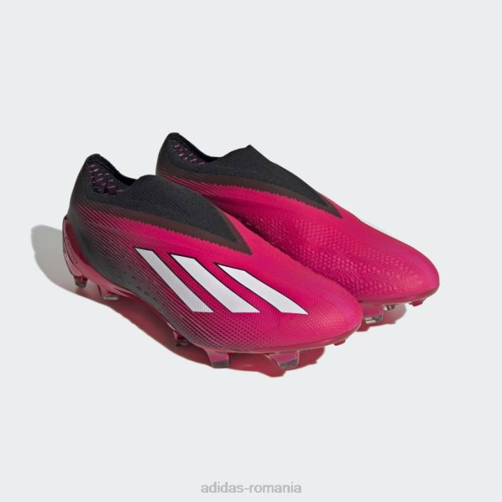 Adidas adidasi roz x speedportal+ pentru teren ferm bărbați roz/alb/negru 2JBN19965