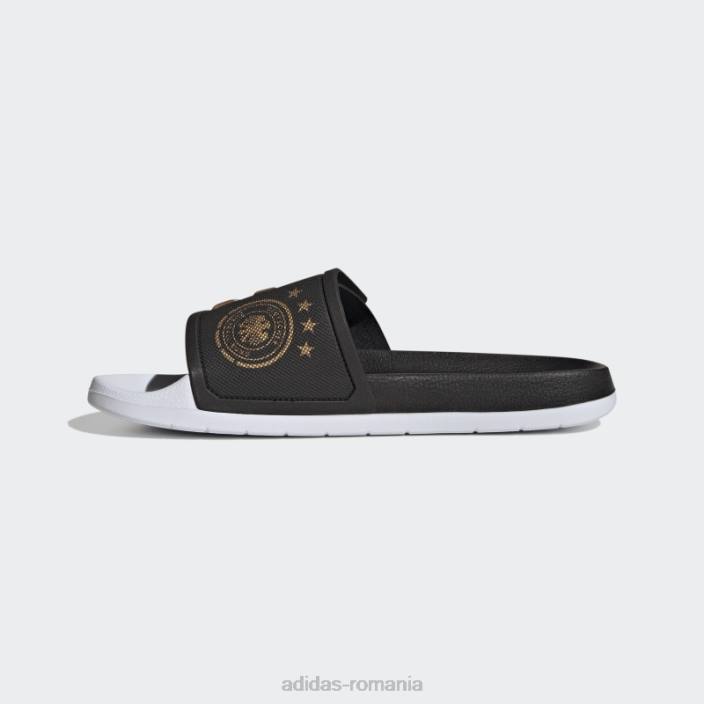 Adidas adilette tnd slides tactil goldallic bărbați negru/tactil goldalic/alb 2JBN20006
