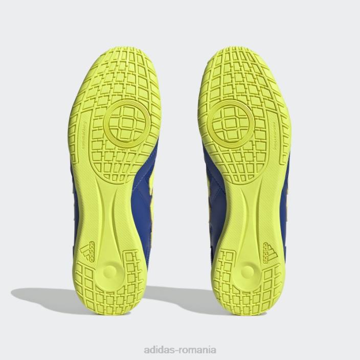 Adidas cizme de interior super sala 2 albastru regal bărbați albastru regal/galben/negru 2JBN350