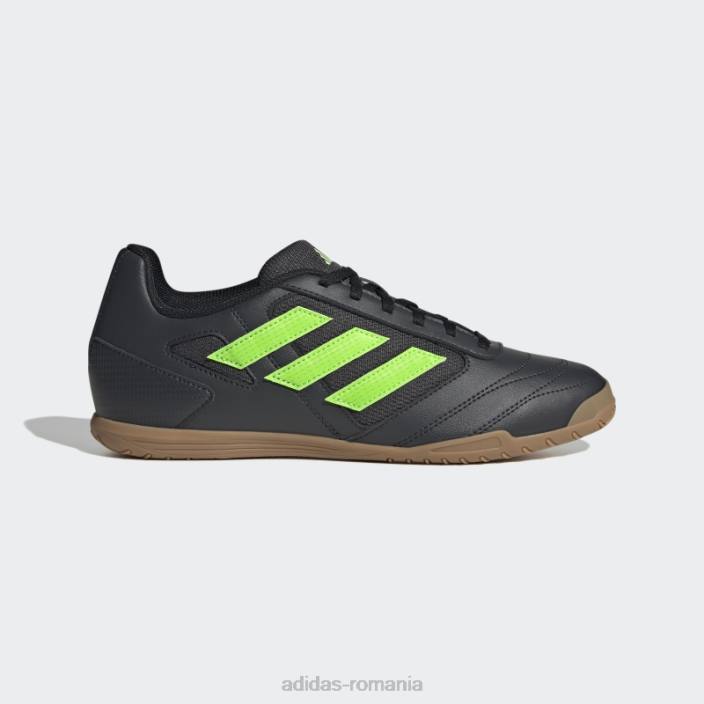 Adidas cizme de interior super sala 2 night grey bărbați gri noapte/verde/negru 2JBN403