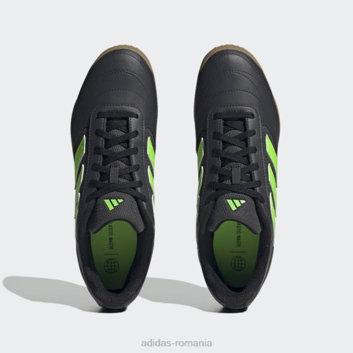 Adidas cizme de interior super sala 2 night grey bărbați gri noapte/verde/negru 2JBN403