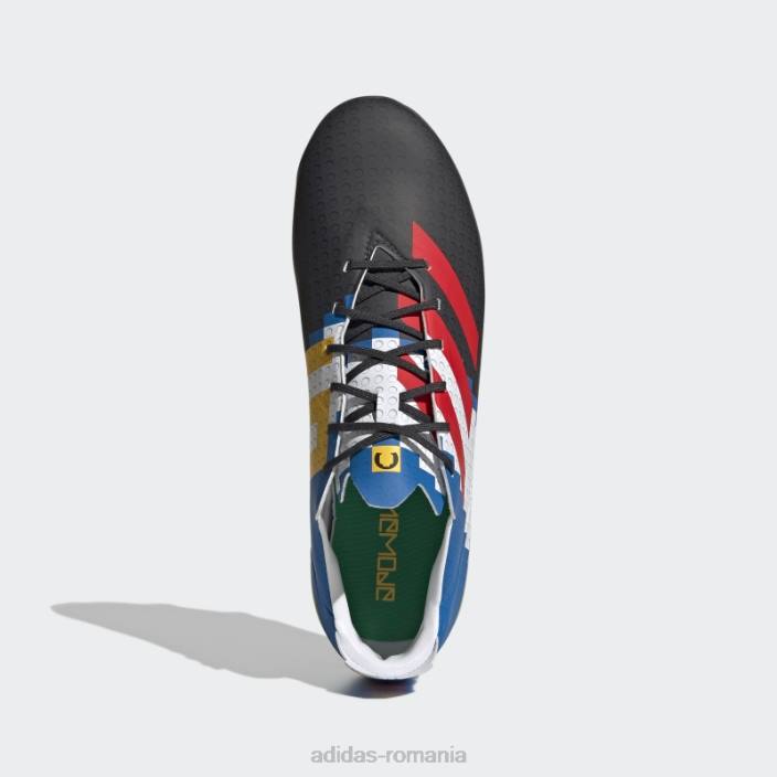 Adidas crampoane de fotbal pentru teren ferm de carbon gamemode bărbați carbon/rosu/albastru 2JBN19991