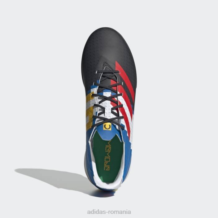 Adidas gamemode turf pantofi de fotbal carbon bărbați carbon/rosu/albastru 2JBN19993