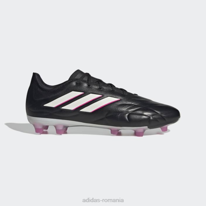 Adidas negru copa pure.2 cizme teren ferm adidas bărbați negru/zero metalic/roz 2JBN13029
