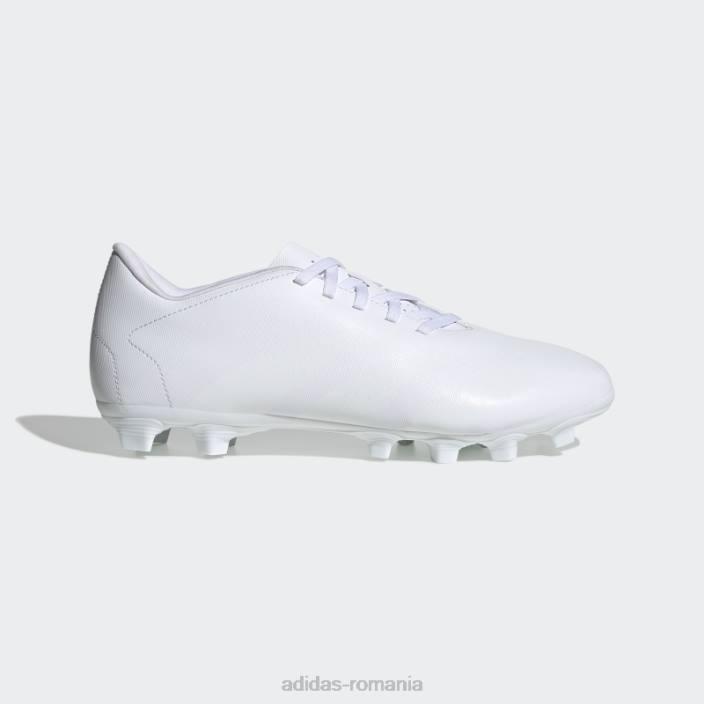 Adidas precizie pradator alb.4 crampoane flexibile de fotbal la sol bărbați alb negru 2JBN19961