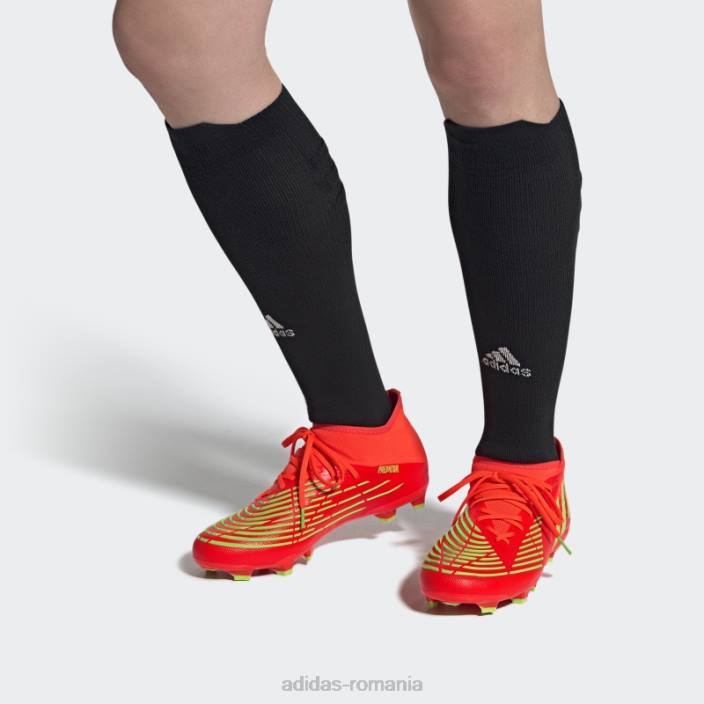 Adidas red predator edge.2 crampoane de fotbal pentru teren ferm adidas bărbați roșu/verde/negru 2JBN20007