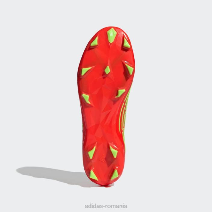 Adidas red predator edge.2 crampoane de fotbal pentru teren ferm adidas bărbați roșu/verde/negru 2JBN20007