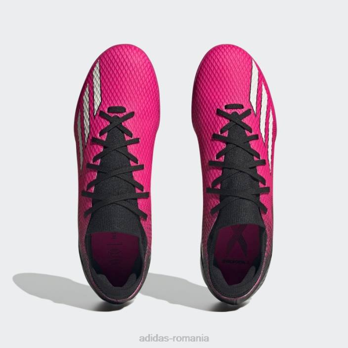 Adidas roz x speedportal.3 pantofi de fotbal gazon bărbați roz/zero metalic/negru 2JBN19979