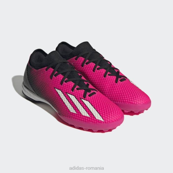 Adidas roz x speedportal.3 pantofi de fotbal gazon bărbați roz/zero metalic/negru 2JBN19979