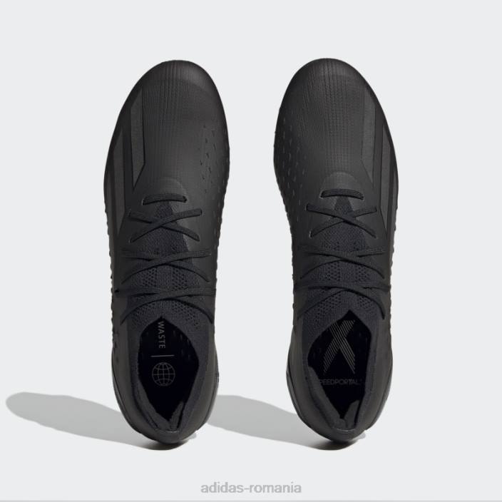 Adidas x speedportal.1 crampoane de fotbal pentru teren ferm negru adidas bărbați alb negru 2JBN19968