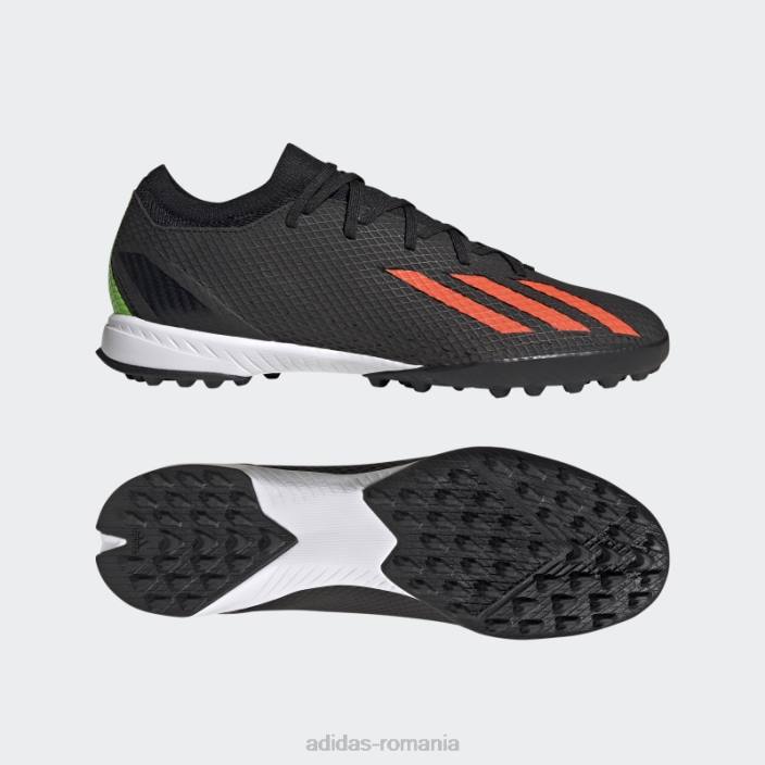 Adidas x speedportal.3 cizme gazon negre bărbați negru/rosu/verde 2JBN13028