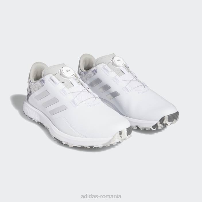 Adidas alb s2g boa pantofi largi adidas bărbați alb/argintiu/gri 2JBN309
