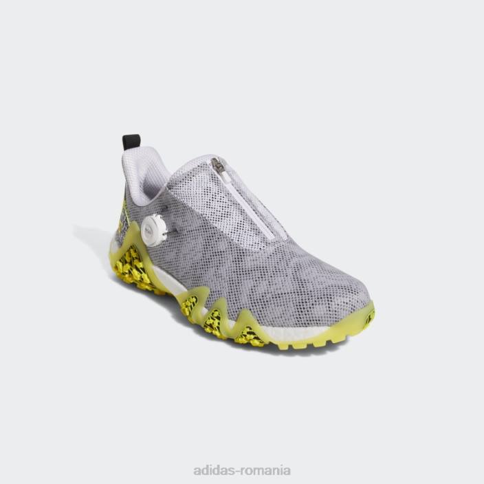 Adidas galben codechaos 22 boa pantofi fără vârfuri bărbați alb/negru/galben 2JBN359