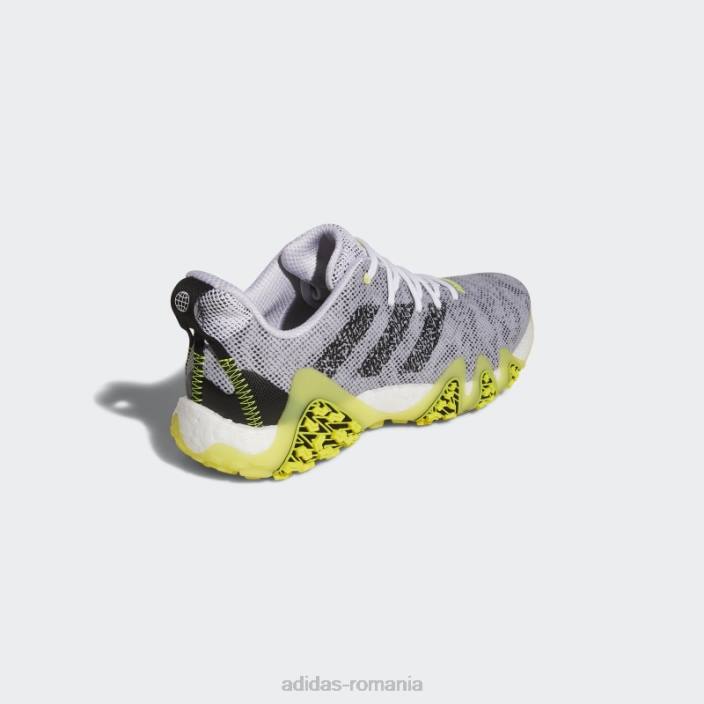 Adidas galben codechaos 22 pantofi fără vârfuri stilați bărbați alb/negru/galben 2JBN1375