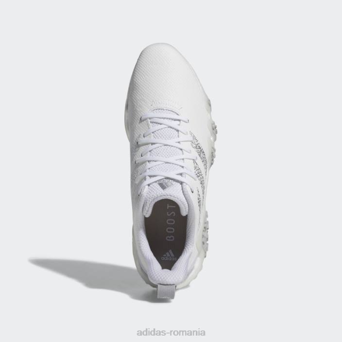 Adidas pantofi adidas codechaos 22 albi fără vârfuri bărbați alb/argintiu/gri 2JBN1353