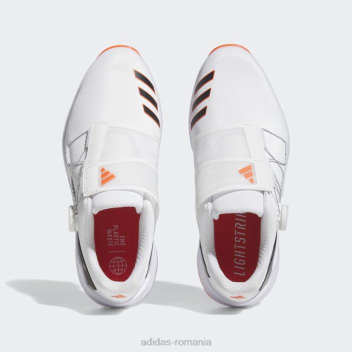Adidas pantofi de golf alb zg23 boa lightstrike adidas bărbați alb/negru/rosu 2JBN417