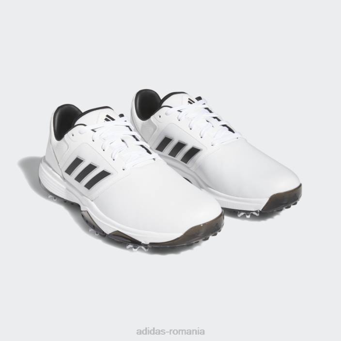 Adidas pantofi de golf bounce 3.0 albi bărbați alb/negru/argintiu 2JBN4291