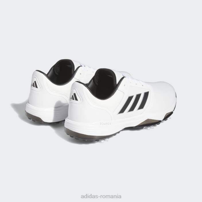 Adidas pantofi de golf bounce 3.0 albi bărbați alb/negru/argintiu 2JBN4291