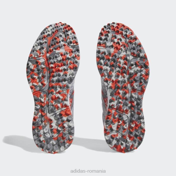 Adidas pantofi de golf gri s2g sl largi adidas bărbați gri/rosu 2JBN4659