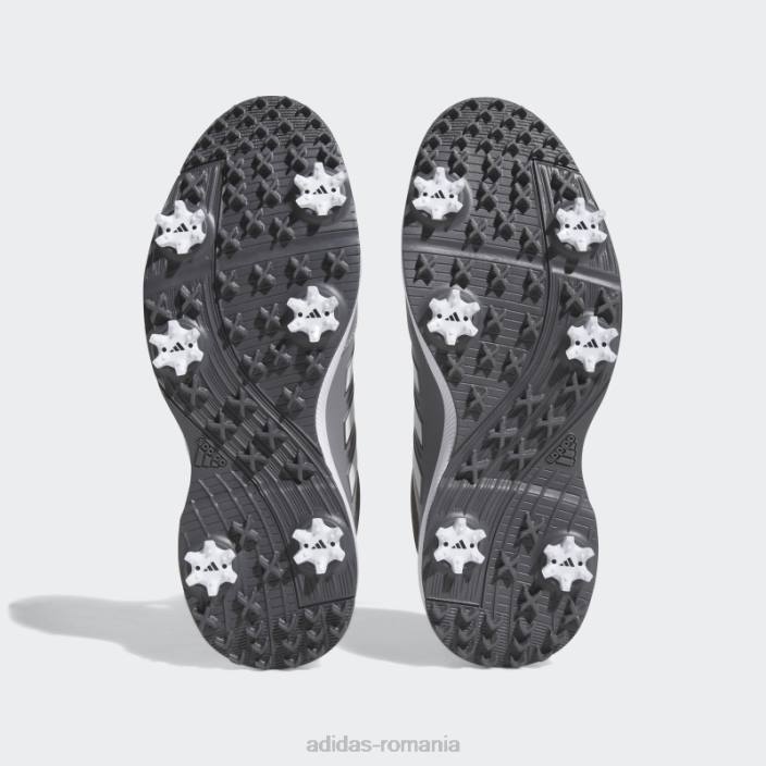 Adidas pantofi de golf gri tech response 3.0 largi adidas bărbați gri/alb 2JBN4263