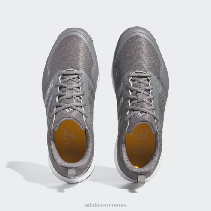 Adidas pantofi de golf gri tech response SL 3.0 largi bărbați gri/argintiu/auriu 2JBN12353